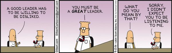 Dilbert: Leadership