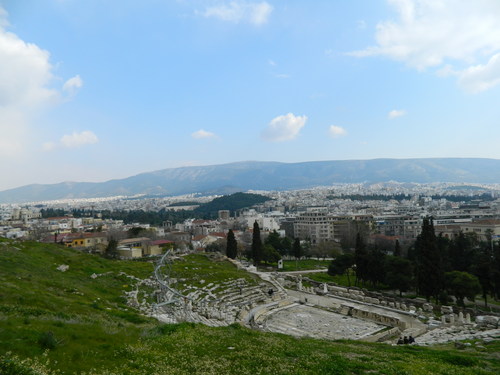 theater of dionysus and athens