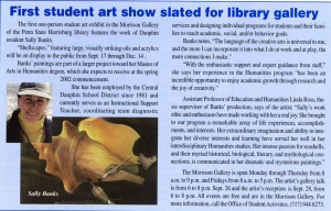 Student Art Show Article