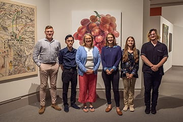 Photograph of Palmer Museum of Art 2019 Summer Interns. I am standing second from right.