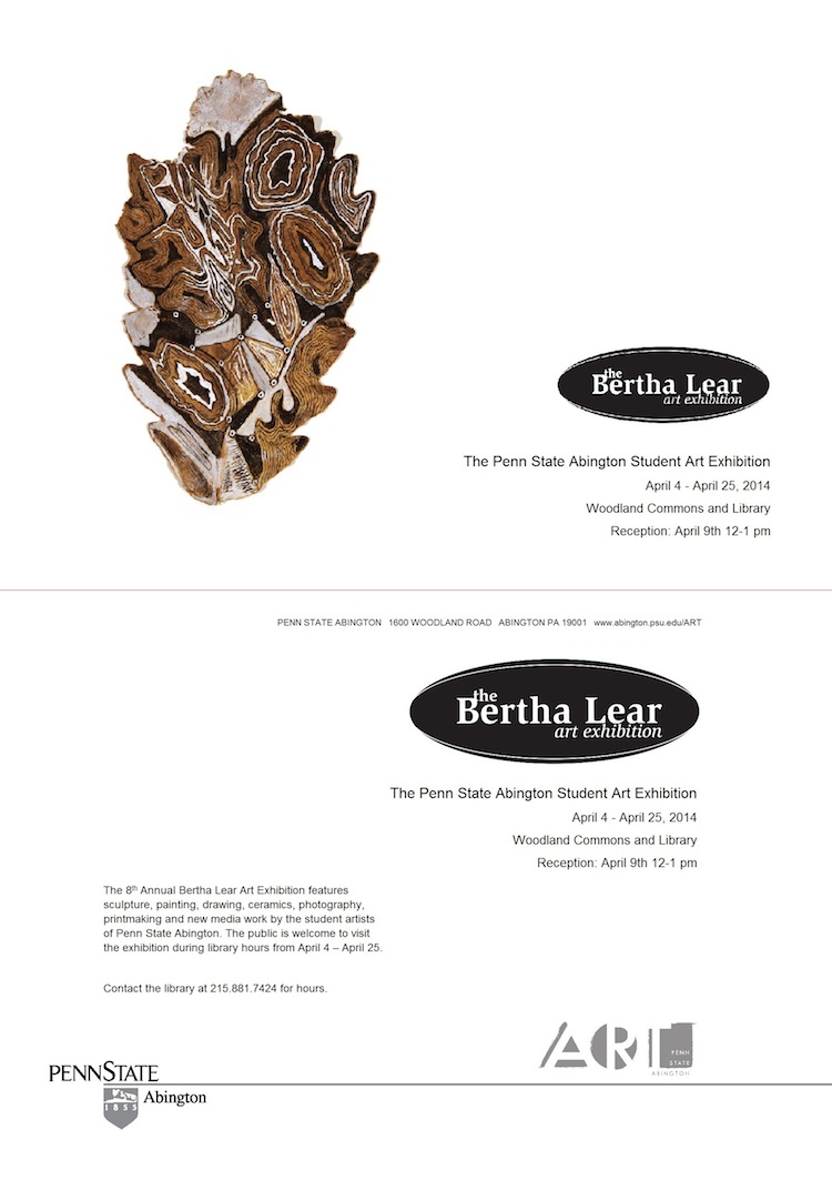 2014 Bertha Lear Annual Student Exhibition