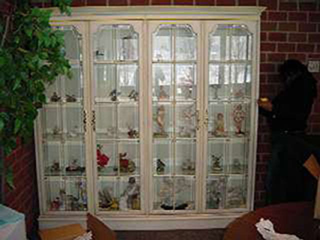 Custom Made Provincial Style Display Cabinet
