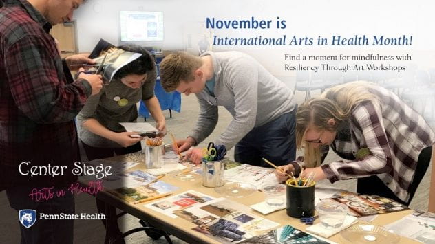 We Celebrated Arts in Health Month in November