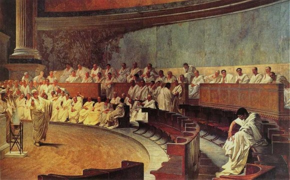 Cicero Denouncing Catiline