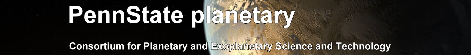 Header image for Consortium for Planetary and Exoplanetary Science and Technology