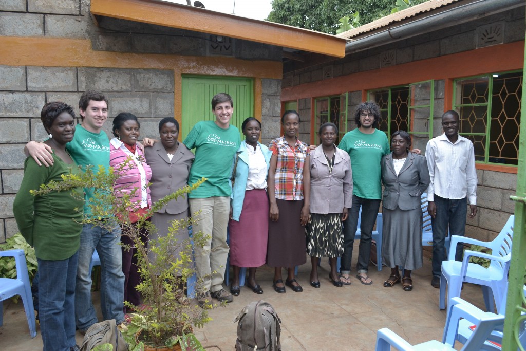 Mashavu Data Collection Team - Nyeri, Kenya, May 2014