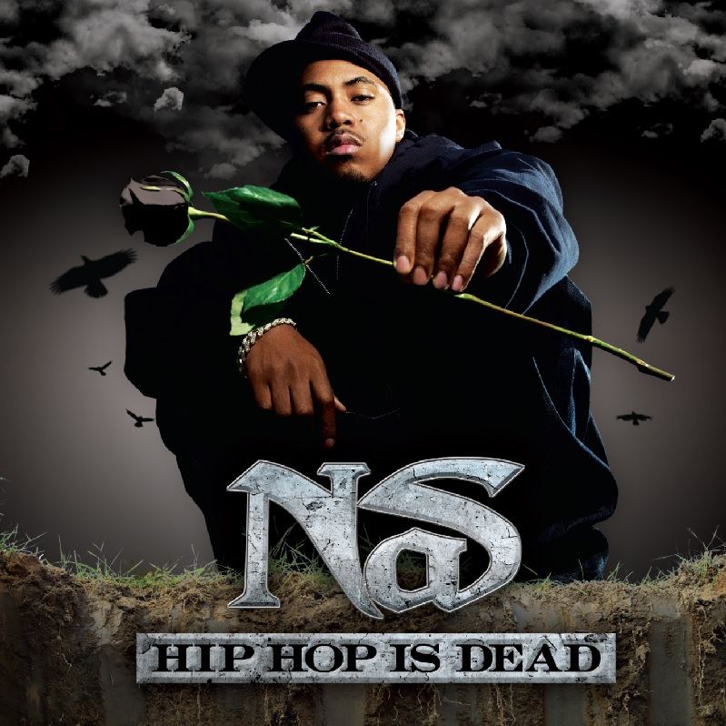 Nas album cover for Hip Hop is Dead via Hot 97