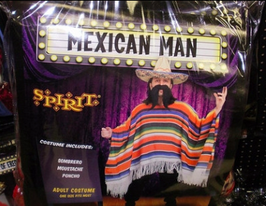 Many Halloween costumes, such as this "Mexican Man" costume, have been argued to be politically incorrect