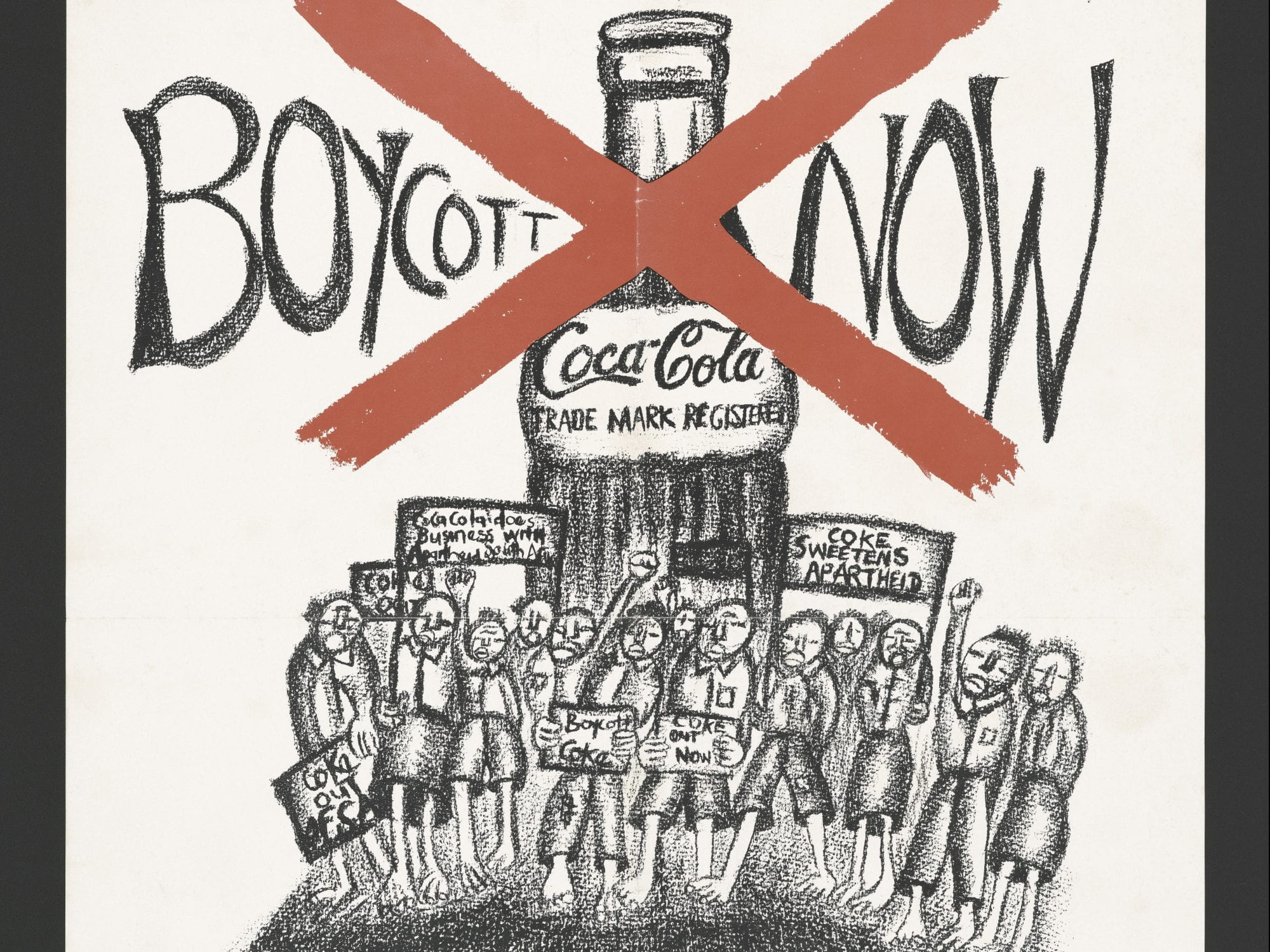 Poster - boycott Coca Cola