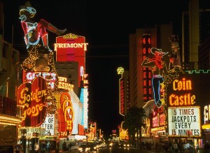 Freemont Street at Night, Las Vegas