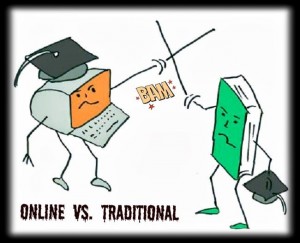 online vs traditional