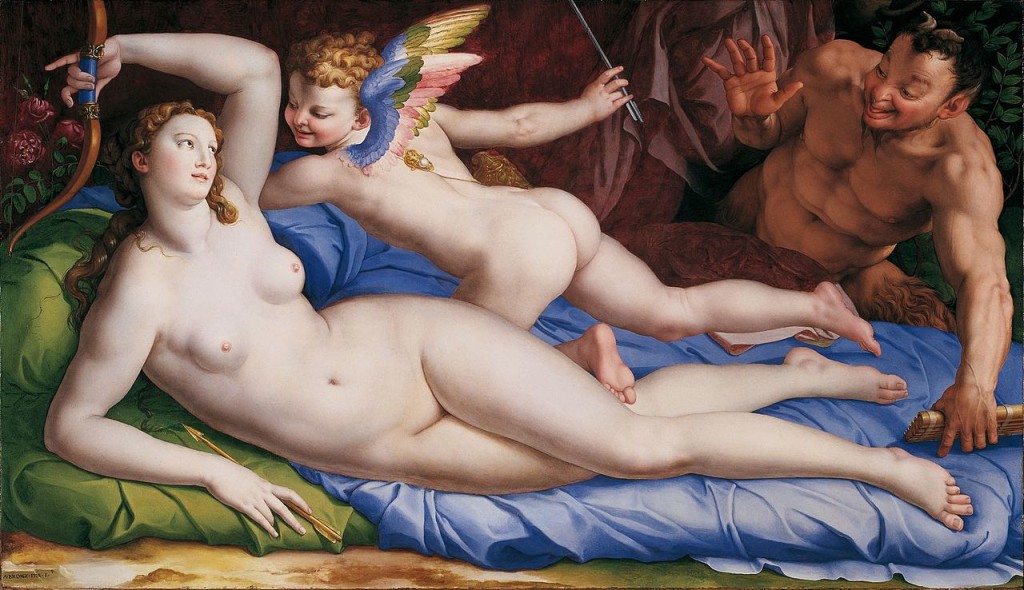 Bronzino, Venus, Cupid, and Satyr, Palazzo Colonna.