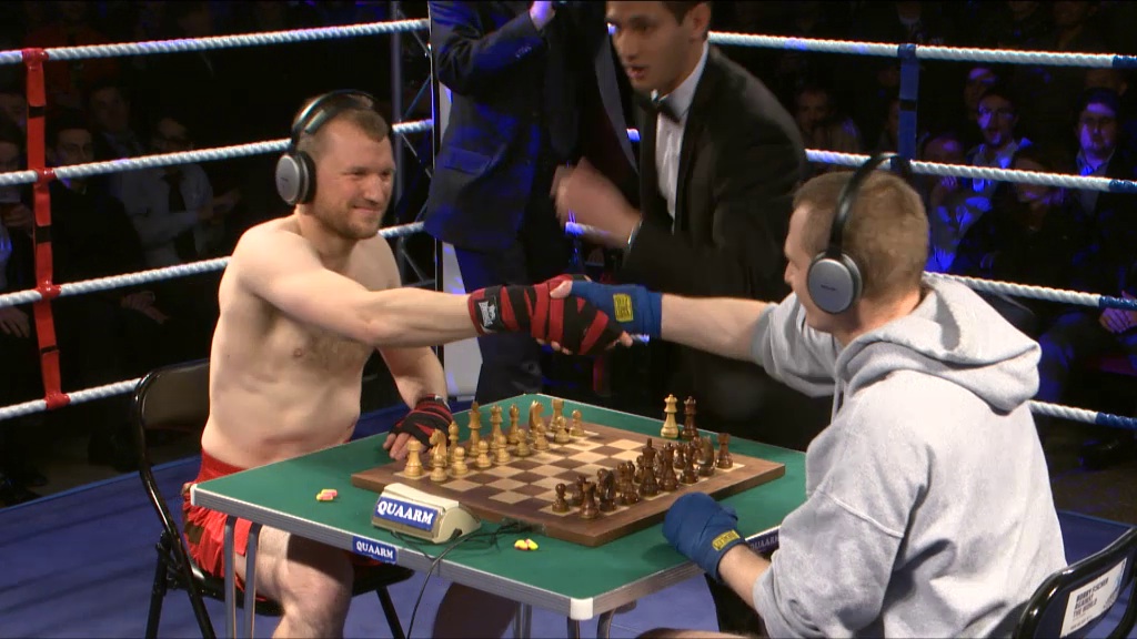 Chessboxing making its way into the content world 👀 #chessboxing #you
