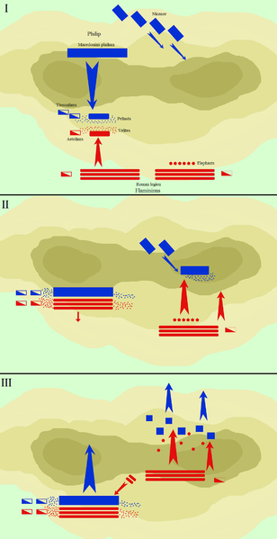 Taktická mapa Kynoskéfaly 
