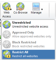 unrestricted web access