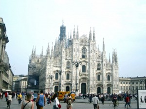 The ridiculously superb cathedral in Milan 