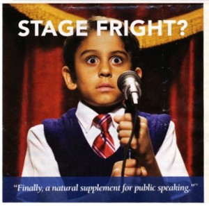Stage-fright