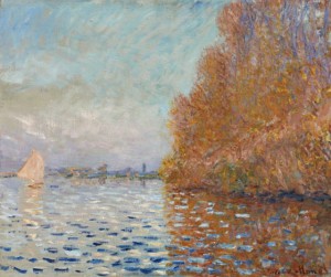 Claude Monet, “Argenteuil Basin with a Single Sailboat” (all images courtesy of National Gallery of Ireland)
