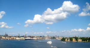 The beautiful Stockholm skyline