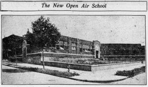 facade open air school