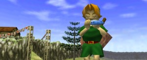 Link Playing Ocarina