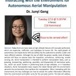 Tech Talk: Dr. Junyi Geng