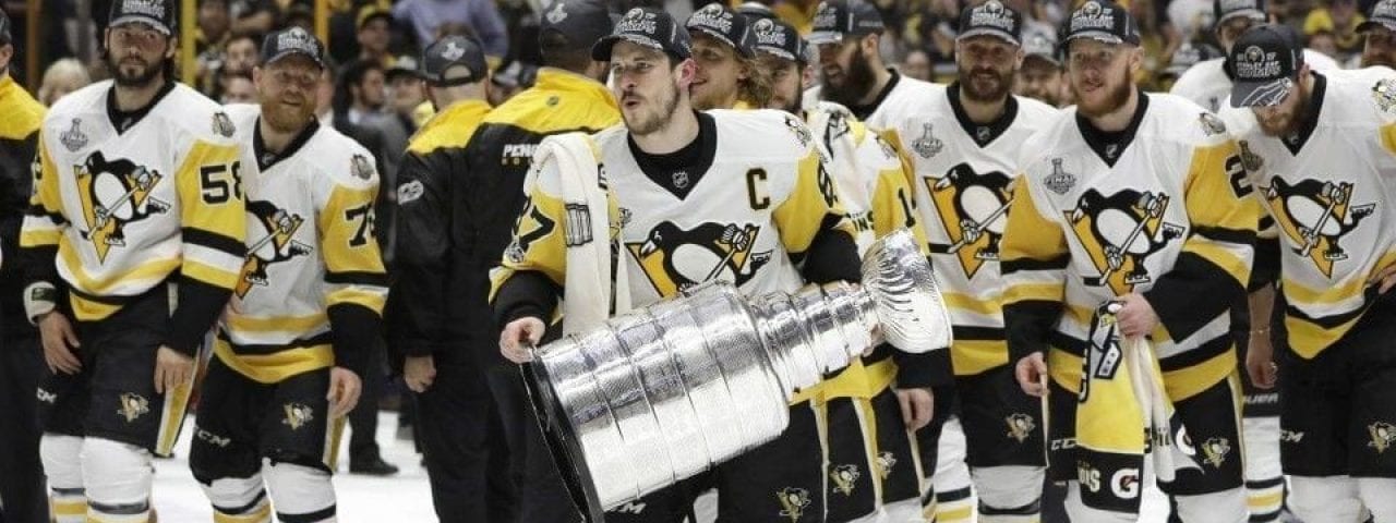 Pittsburgh Penguins Men's 500 Level Kris Letang Pittsburgh Gray Shirt