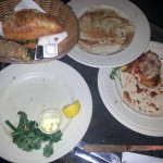 Food Left overs from restaurant patrons