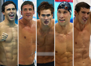 "Hot" Olympic swimmers, courtesy of Google Images.
