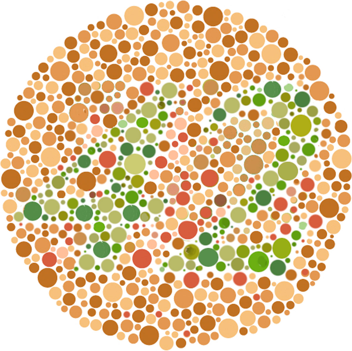 Color Blind Eye Chart