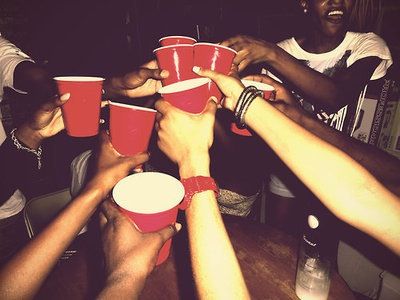 Plastic red solo cups (200 cups)