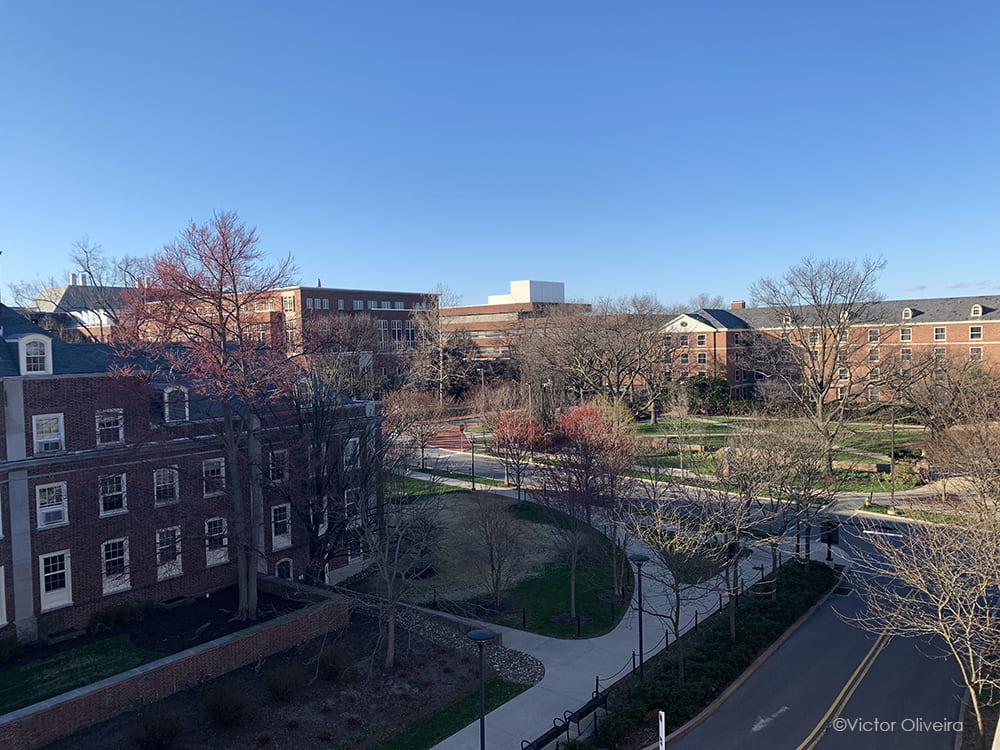 Penn State Main Campus - view from on top of the HUB
